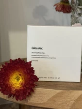 Glossier Monochromes Essential Eyeshadow Trio Shade ALMOND 3.9g NIB