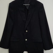 Paul Stuart Classic Old Money Silver Button Blazer Jacket