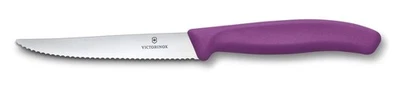 Victorinox Schweiz Steakmesser Pizzamesser Küchenmesser Grill 11 cm BBQ LILA - Bild 1 von 2
