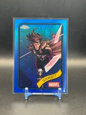 2025 Topps Chrome Marvel GAMBIT #105 Blue Refractor (212) /299 RAW