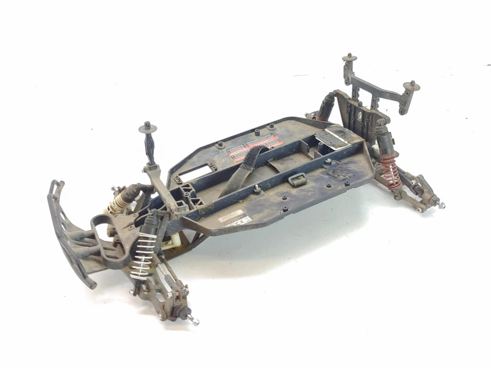 Dirty/Rough: Traxxas Slash 2wd 1/10 Short Course Truck Roller Slider Chassis Use - Image 4 of 4