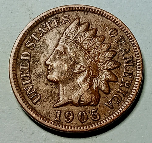 1905-P Indian Head Cent — photo from the most recent tracked eBay sale
