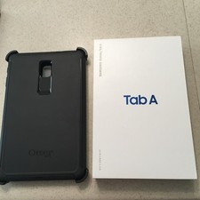 Samsung Galaxy Tab A 10.5 SM-T590 Wi-Fi Android Black Tablet W/ Otter BOX NOB