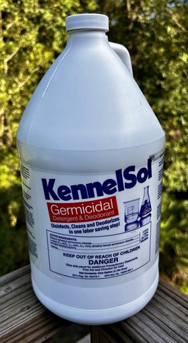 KennelSol Germicidal Detergent Deodorant Disinfectant Cleaner 1 Gallon