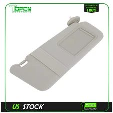 For TOYOTA 2009-2016 VENZA Passenger Right CAR SUN VISOR W/ SUNROOF Light GRAY