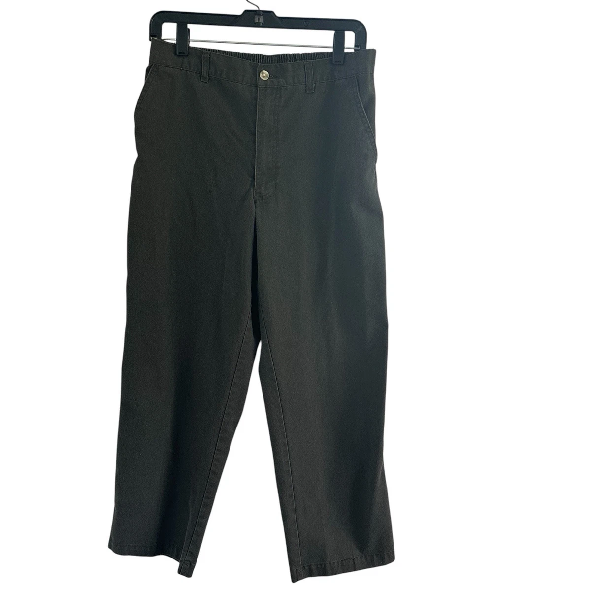 Pantalon plissé à taille basse Brun | Dynamite