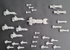 Large Lot of Superhuman Spaceships - compatible with Battlefleet Gothic