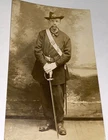 Rare Antique American Civil War Vet GAR Military Armed Real Photo Postcard! RPPC