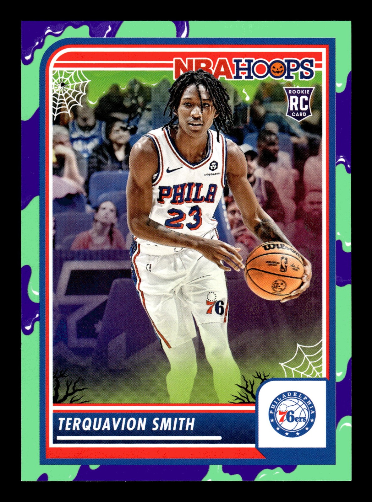 2023-24 HAUNTED HOOPS #50 Terquavion Smith Slime