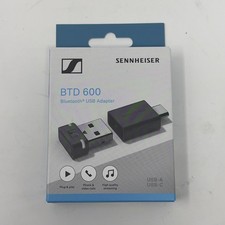 Sennheiser BTD 600 Bluetooth USB Adapter USB A USB C Dongle