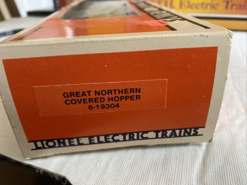 LIONEL GREAT NORTHERN COVERED HOPPER CAR 6-19304! O GAUGE TRAIN LNIB - Picture 20 of 21