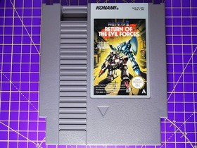 Probotector 2 Return of the Evil Forces NES Nintendo Cartridge + Dust Sleeve