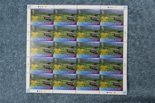 2007 World Heritage South America Full Sheet New York N941 MNH