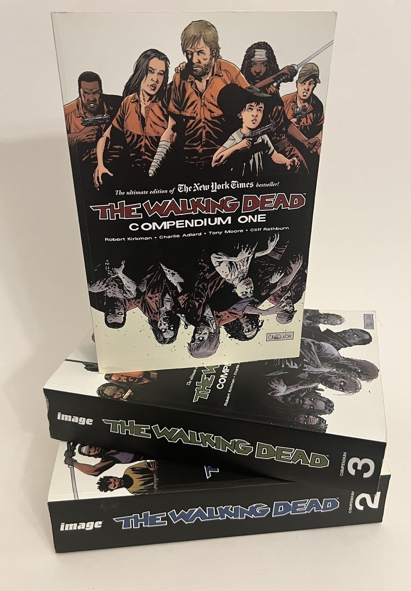 The Walking Dead, Compendium Book Collections 1-3, Issues #1-144
