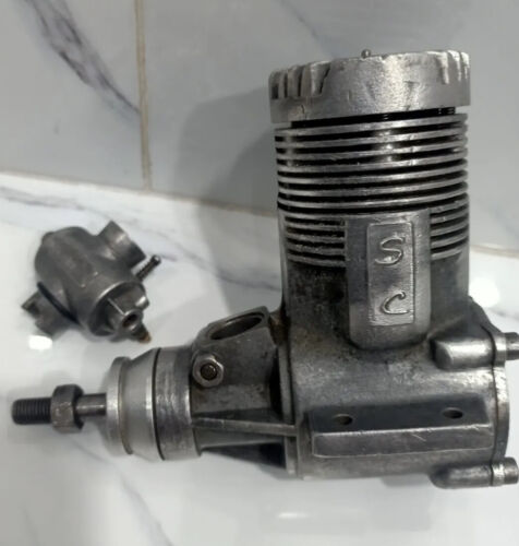 SC 91 2 Stroke Nitro Airplane Engine For Parts Or Repairs - Picture 3 of 5