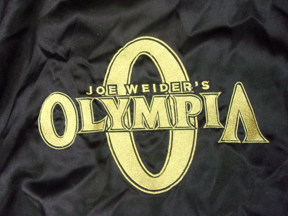 Joe Weiders OLYMPIA RARE JACKET, Bodybuilding MENS MEDIUM