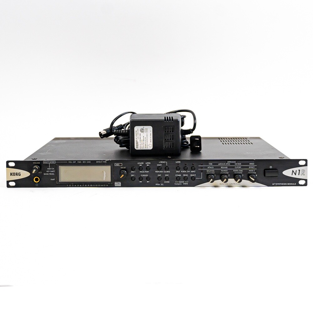 Korg N1R Rackmount Synthesizer - All-Encompassing AI Synthesis