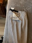 NWT ZARA Navy & White Stripe Capri With Side Slit Size XL — photo 3