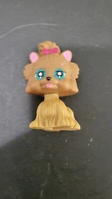 Chic Boutique My Pet Pals Brown Yorkie Dog Pink Bow Replacement Part Piece A1