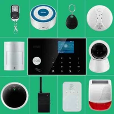 Wireless Alarm Accessory Siren/smoke/gas/water/password Alarm System New Lot