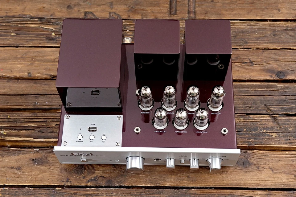 Triode TRX-PM84 Röhren Verstärker / Kopfhörerverstärker. *SELTEN* Tube Amplifier - Bild 2 von 4