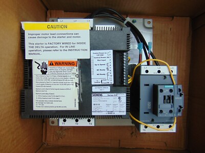 SEIMENS  AC Elevator Motor Starter Class 10 Overload Series E05 72HG34AFP