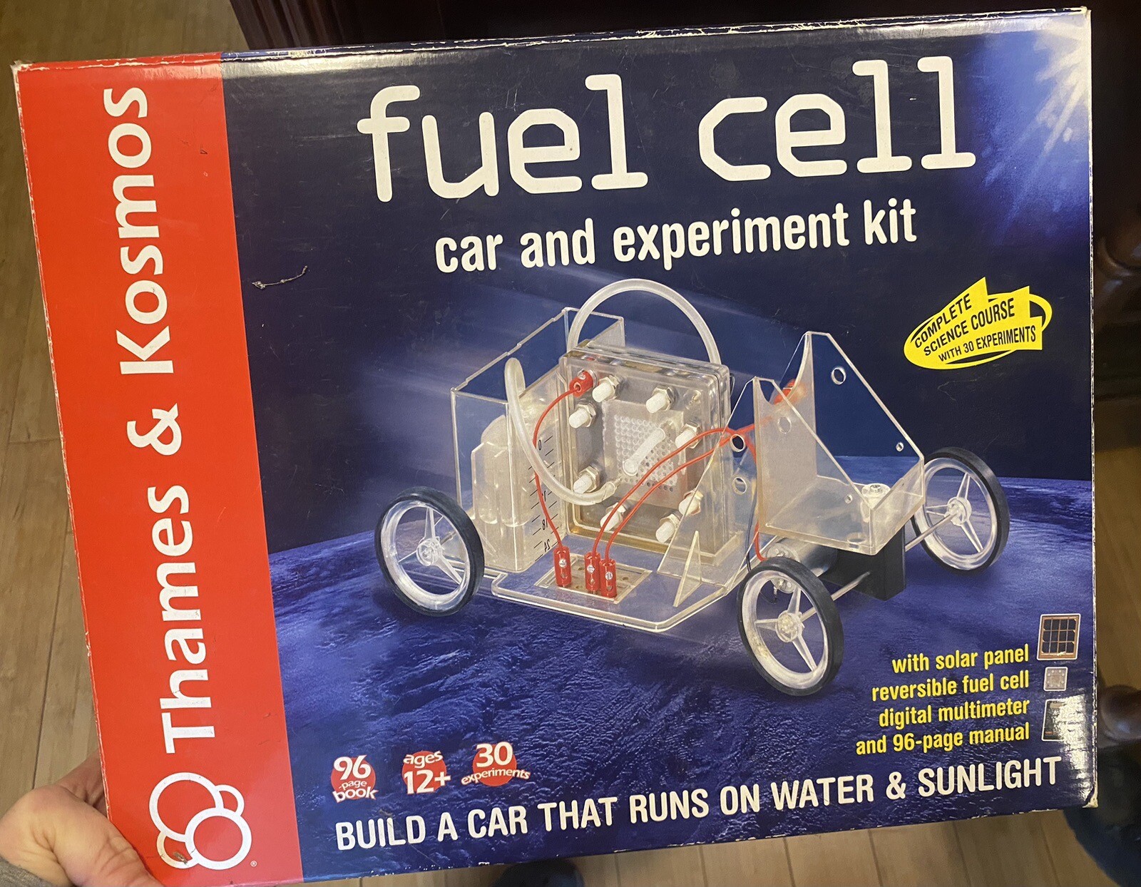 Thames & Kosmos Fuel Cell Water Sun Solar Car and Experiment Kit eBay