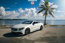 Cars Hre Wheels Mercedes S63 Amg Cabriolet Desk Mat Stitched