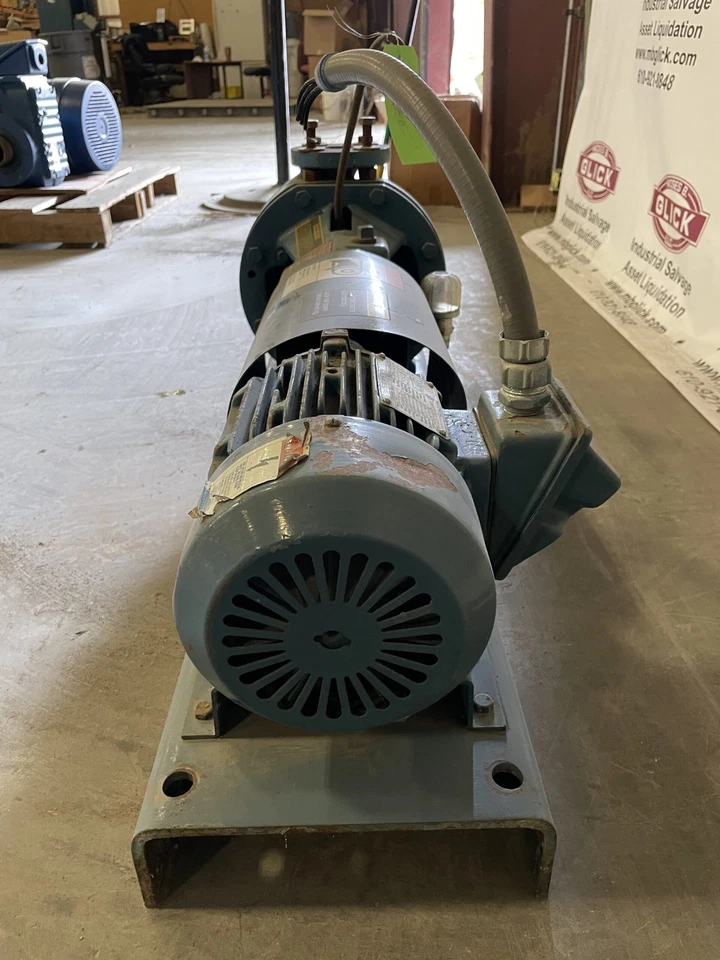 Dean PH-2111 Cast Iron Centrifugal Pump 1-1/2x3x8 1HP 70gpm 3PH - Image 4 of 4