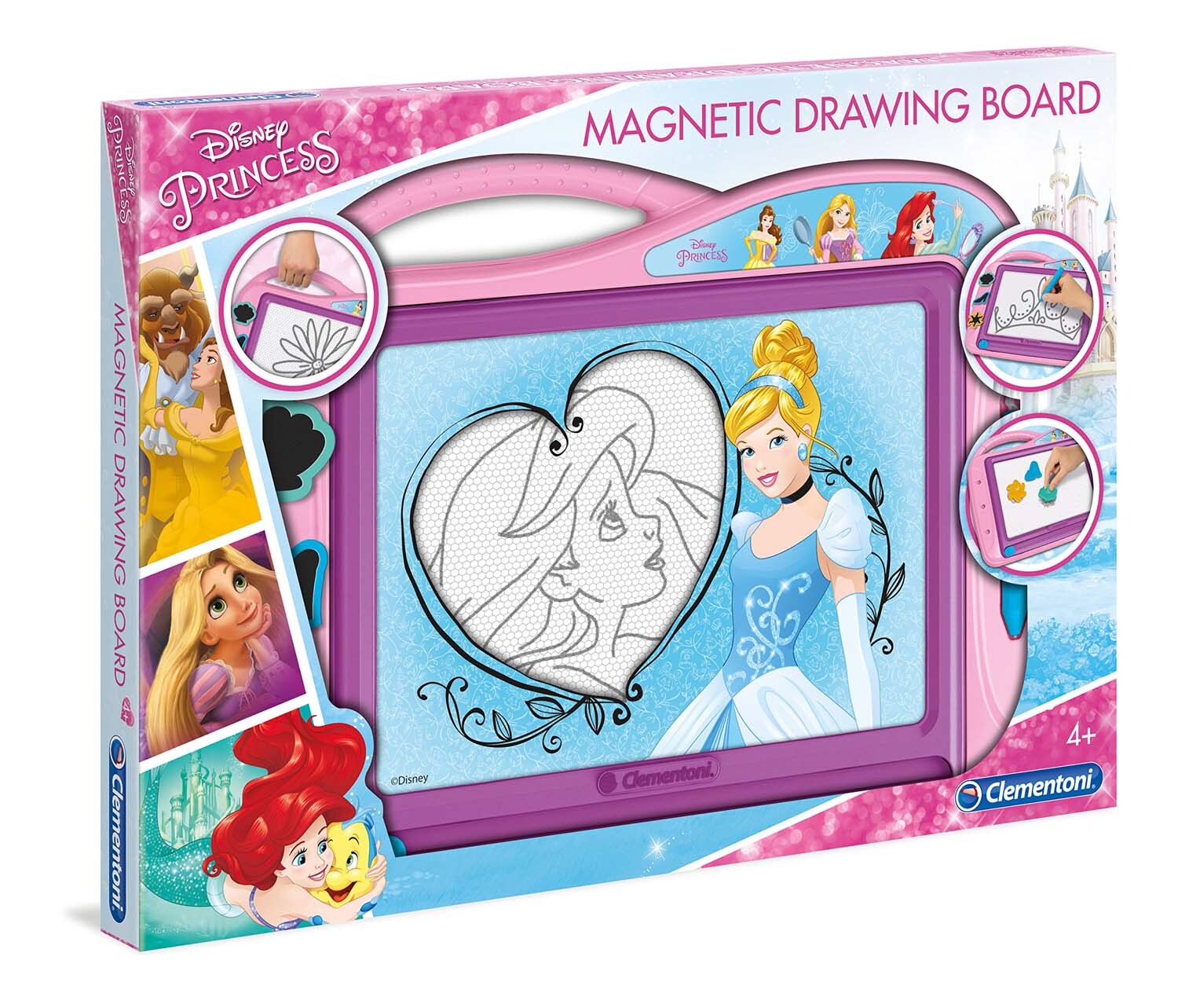Merchandising Clementoni: Principesse Disney - Lavagna Magnetica