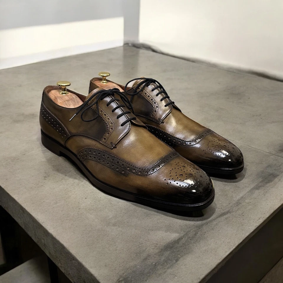 Prada Zapatos Hombre Brogues Derby Foto 3 de 4