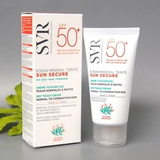 SVR Sun Secure Ecran Mineral Cream SPF50+ 2.1oz/ 60g Exp 09/2027 -Combo skin-