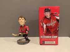 Washington Capitals Alexander Semin Inova Blood SGA Bobblehead Set RARE