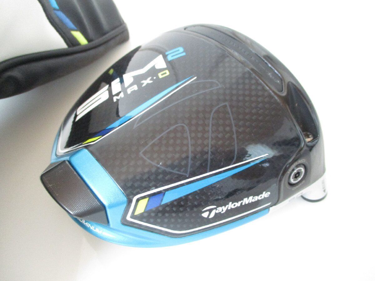 TaylorMade SIM2 MAX-D 9 Degree Driver Head W/ Head Cover RH TaylorMade SIM2 MAX-D 9 Degree Driver Head W/ Head Cover RH
