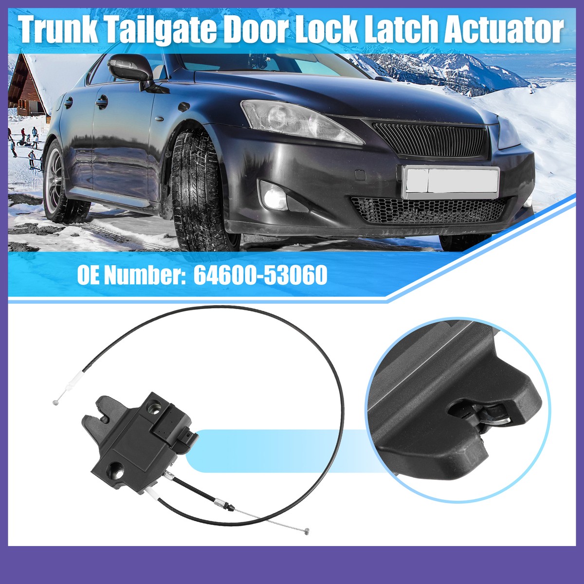 For Lexus IS F IS350 IS250 Trunk Latch Lock Actuator Motor w