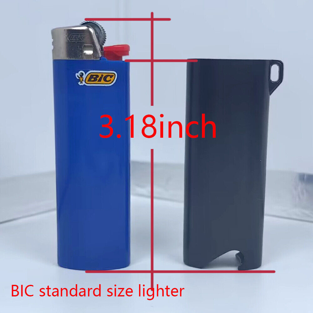 Metal Lighter Case Cover For Bic J6 Lighters Bottle Opener Lighters