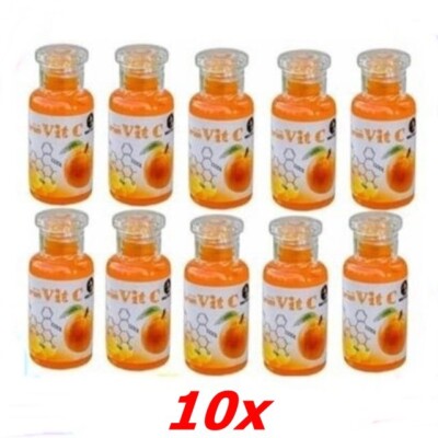 10x Vit c Serum Ginseng Queen White Perfect whiter brighter white smooth clear