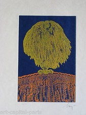 BAJ ENRICO GRAVURE ORIGINALE SIGNÉE AU CRAYON NUM/30 HANDSIGNED NUMB/30 ETCHING