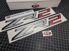 Zr2 Decals 2pk Custom Off Road Truck Bedside Stickers 15-26 Silverado Colorado Zr2 Decals 2pk Custom Off Road Truck Bedside Stickers 15-26 Silverado Colorado