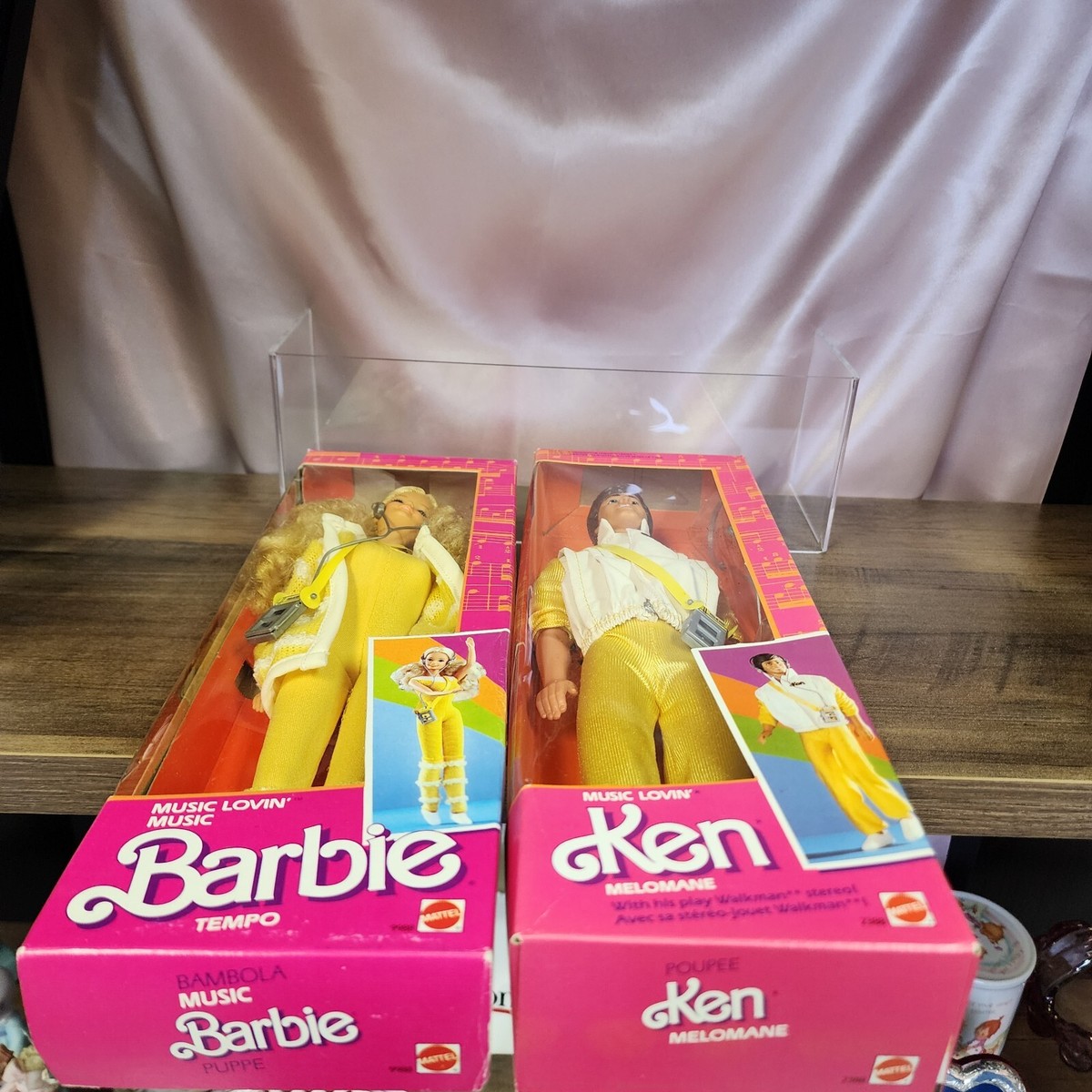 バービー　ミュージックダンシング Vintage 1985 Mattel Foreign Issue Music Lovin' Barbie & Ken