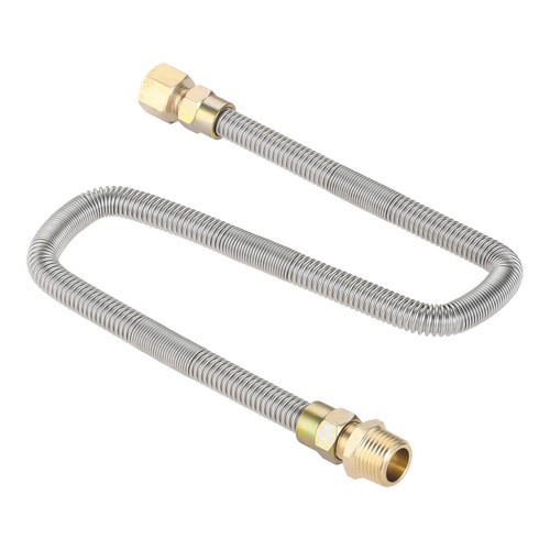 Propane fire Pit Corrugated Hose Tube Whistle Free Gas Flex Line for Fire Pit - Picture 2 of 6