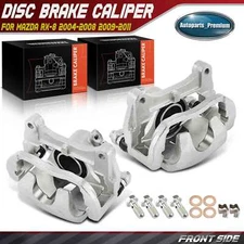 Front LH & RH Side Brake Caliper w/ Bracket for Mazda RX-8 2004-2008 2009-2011