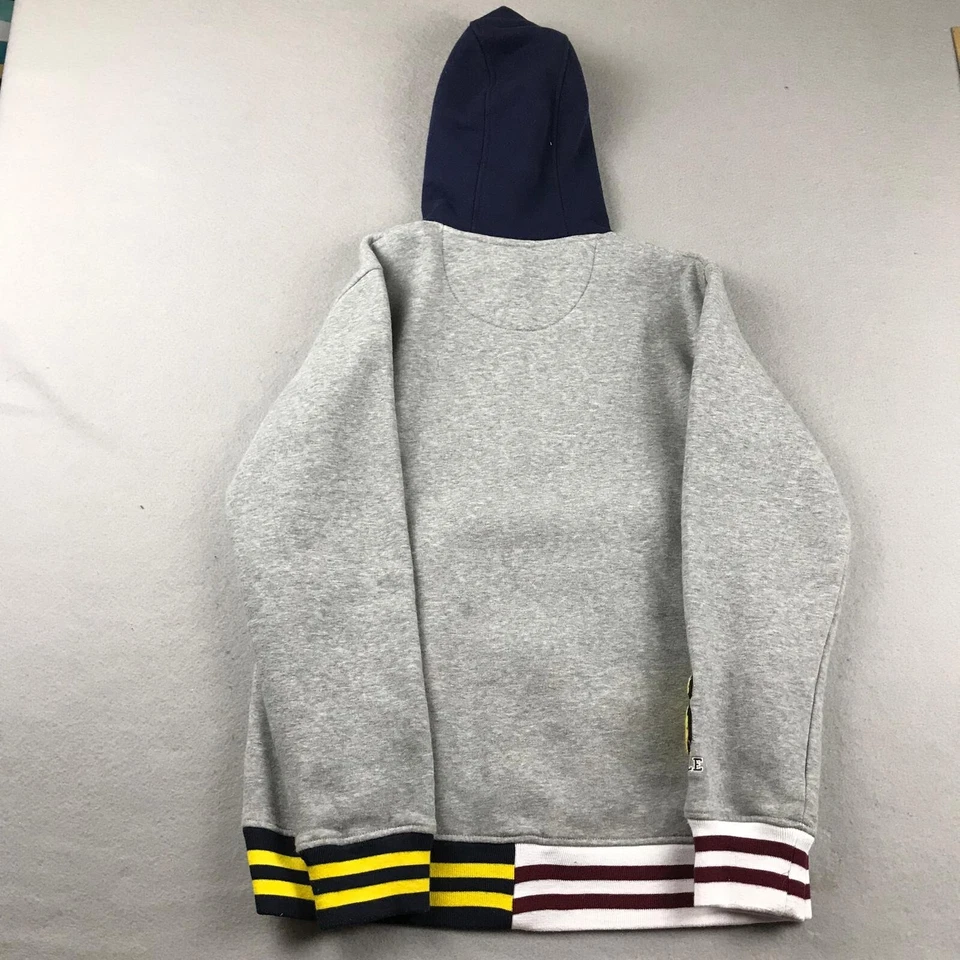 Moletom com capuz Staple Pigeon masculino pequeno cinza pulôver com capuz - Imagem 4 de 4