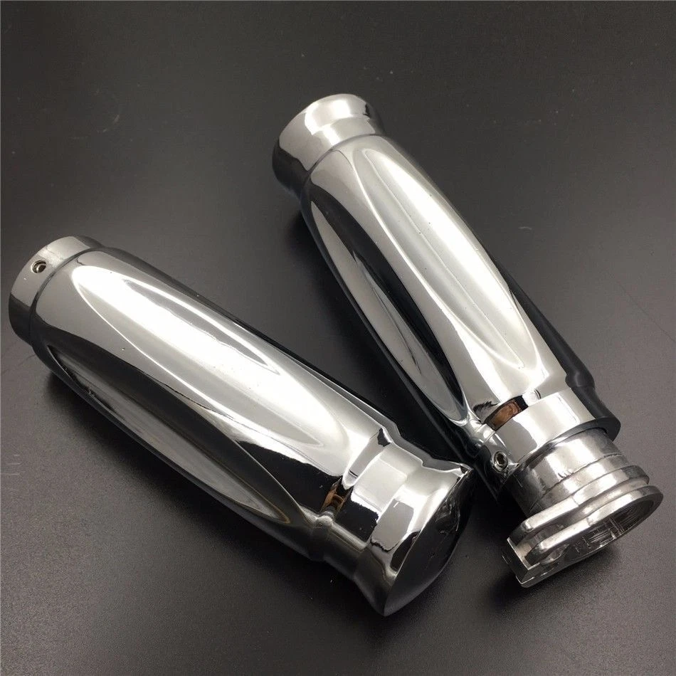 Empuñaduras de mango Billet de 1" para Harley Heritage Softail Springer Classic FLSTC FLSTS Foto 4 de 4