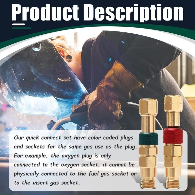 QDB10, Dispositivo de Conexión/Desconexión Rápida para Antorcha a Manguera Hecho de Alta Calidad Foto 3 de 4