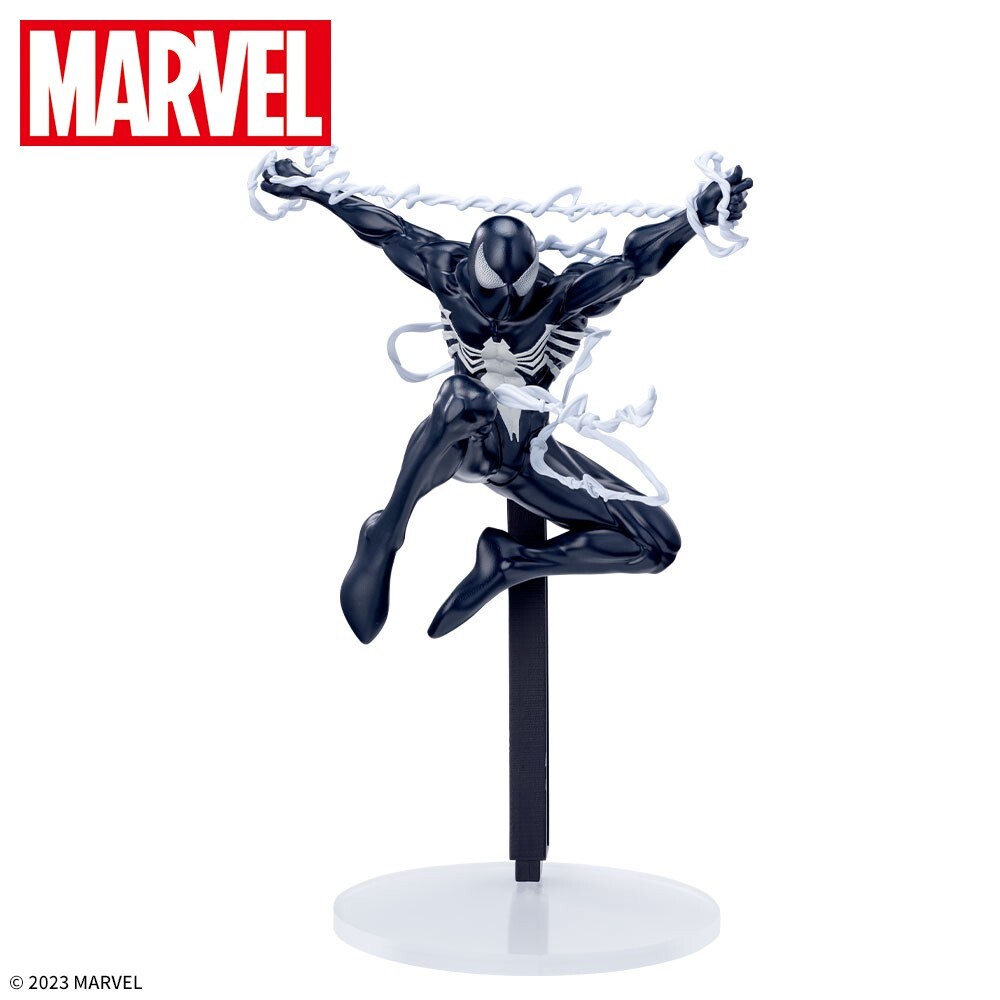 MARVEL COMICS Black Costume Spider-Man & Venom Luminasta Figure