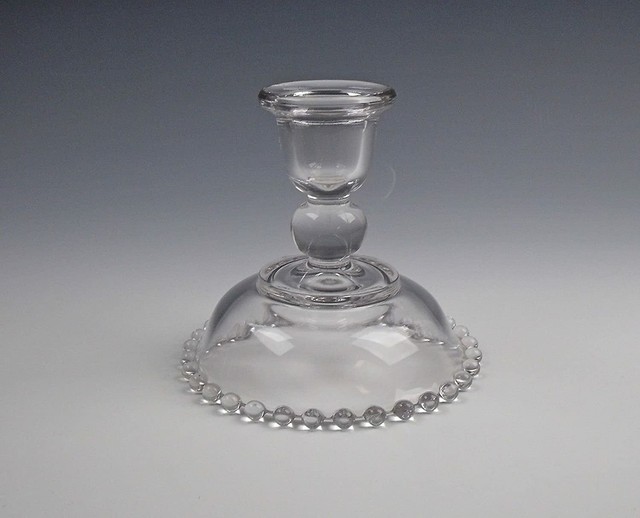 Imperial Glass CANDLEWICKCLEAR 3400 Single Light Candlestick Holder eBay