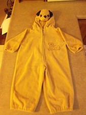 Child's Fleece Hooded Puppy Dog Halloween Costume - Size 18 - 24 - Includes Tail