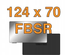 Wham Bam Flexible Build System 124x70mm for Resin 3D Printers