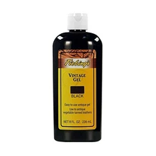 Fiebing's Vintage Gel Antique Finish 8 Fluid Ounce Bottles for Staining